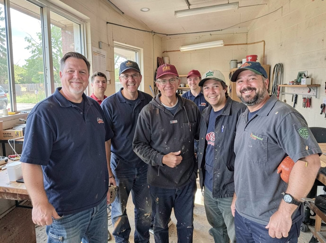 The Roofing Contractor Jackson team
