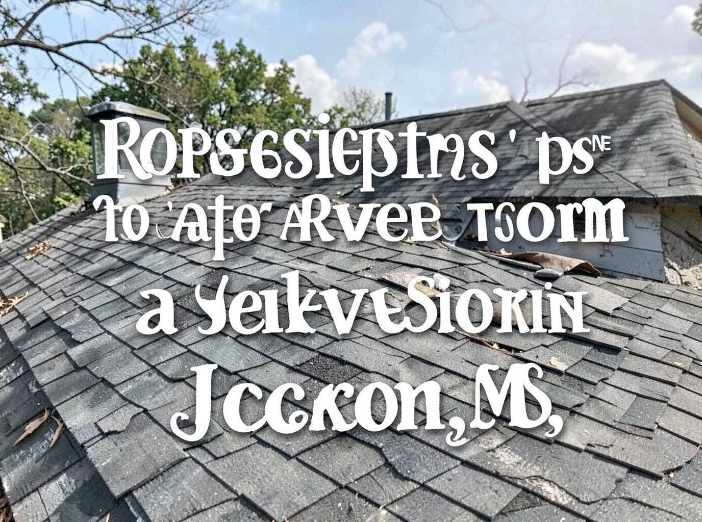 Roof Inspection Steps to Take After a Severe Storm in Jackson, MS